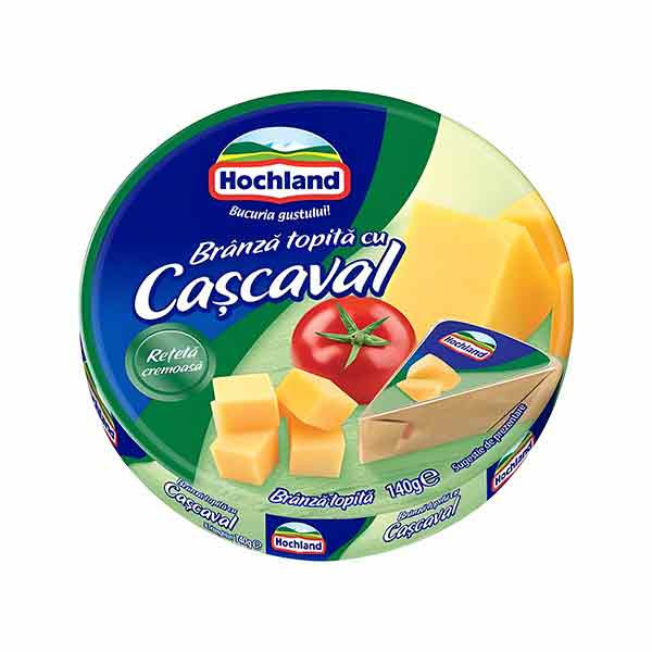 Hochland Cheese Wedges Smoked Cascaval 1x140g