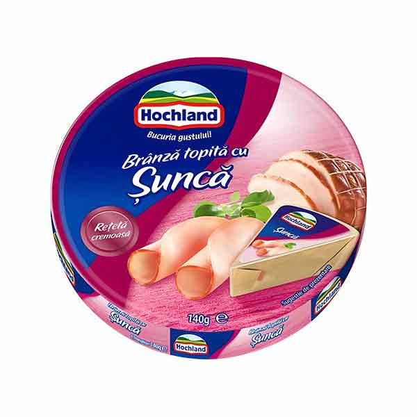 Hochland Cheese Wedges Ham 1x140g