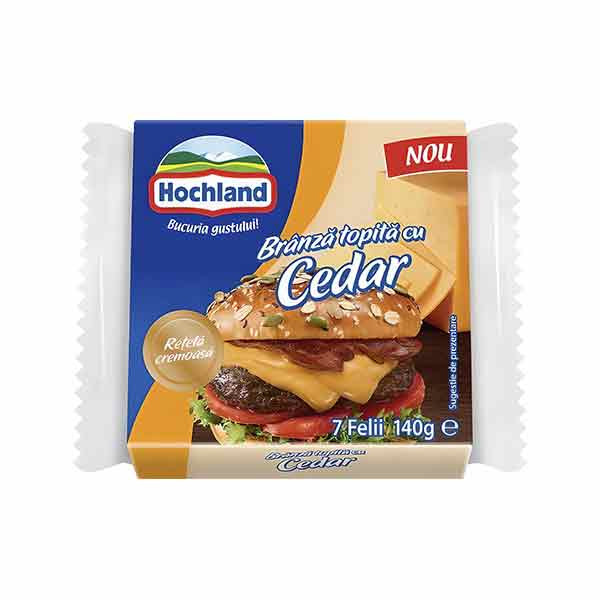 Hochland Cheese Slices Cheddar 1x140g