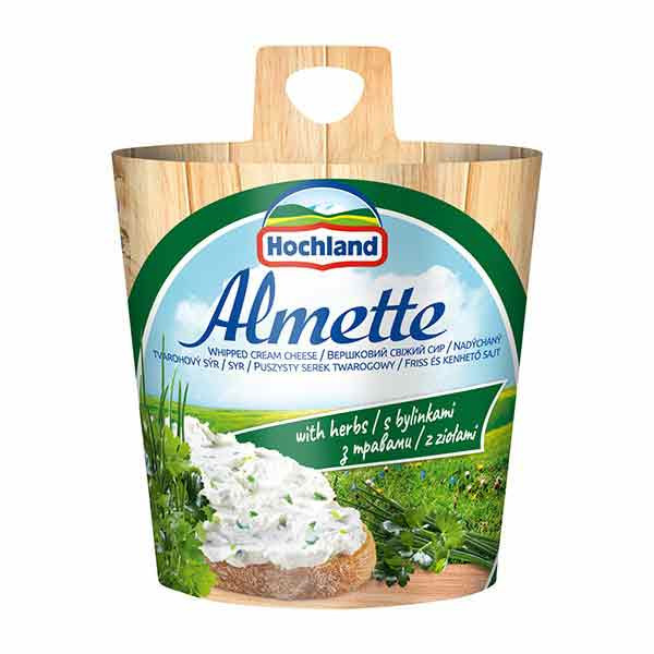 Hochland Almette Cream Cheese Herbs 1x150g