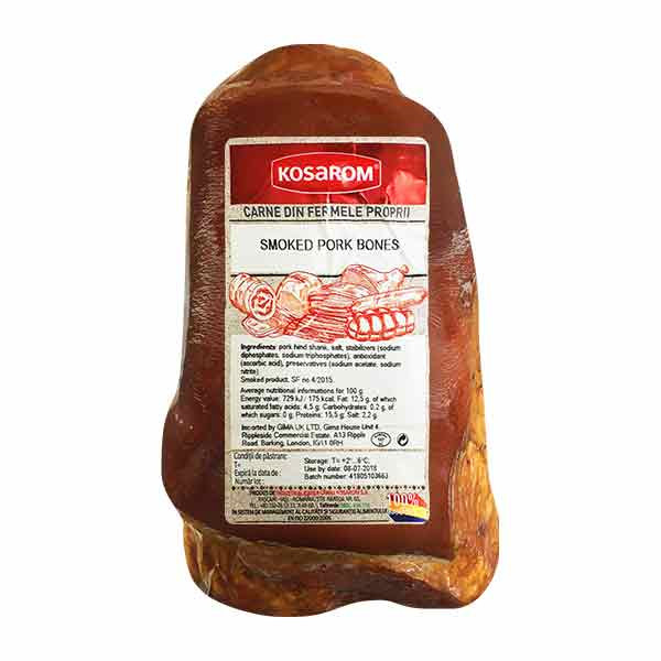 Kosarom Smoked Pork Bones (Ciolane Afumate) (5) Kg