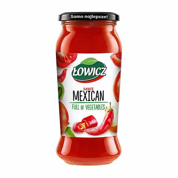 Lowicz Mexican Sauce 6x520g