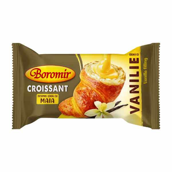 Boromir Croissant with Vanilla Cream 30x60g