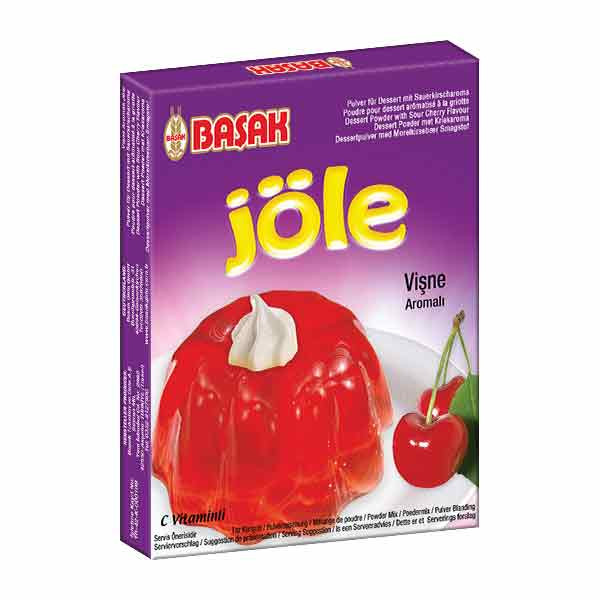 Basak Jelly Powder with Sour Cherry Flavour 12x100g