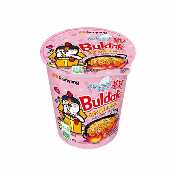 Samyang Buldak Hot Chicken Carbo Cup 6x80g