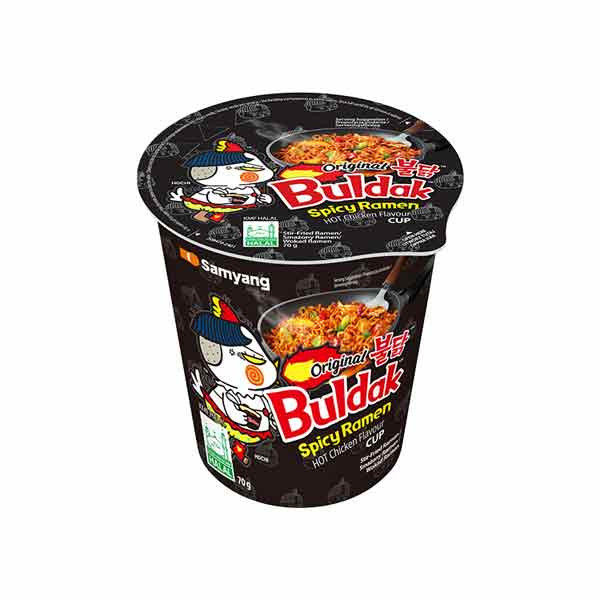 Samyang Buldak Hot Chicken Cup 6x70g