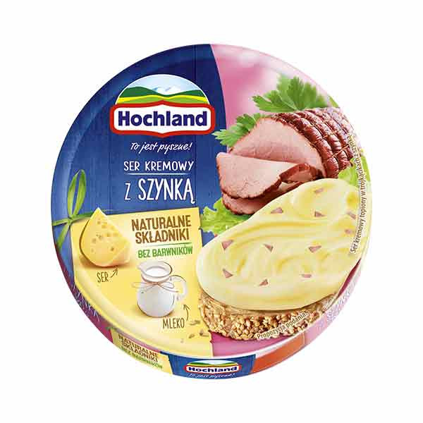 Hochland (16) Cheese Triangle Ham 10x180g