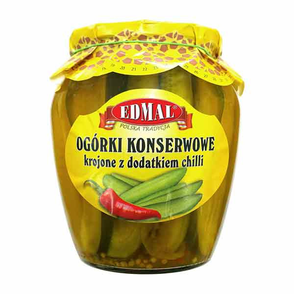 Edmal Cucumber with Chili 6x720ml