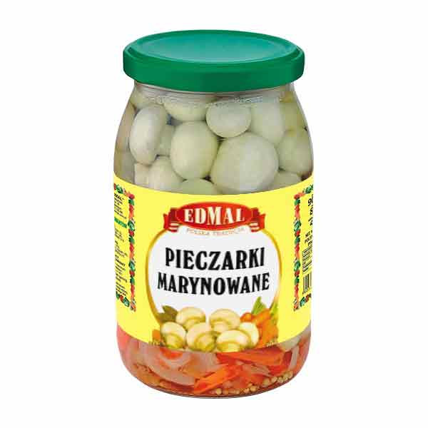 Edmal Pickled Mushrooms 8x900ml