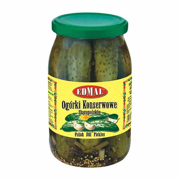 Edmal Dill Gherkins (Ogrek Konserwowy Staropolski) 8x900g
