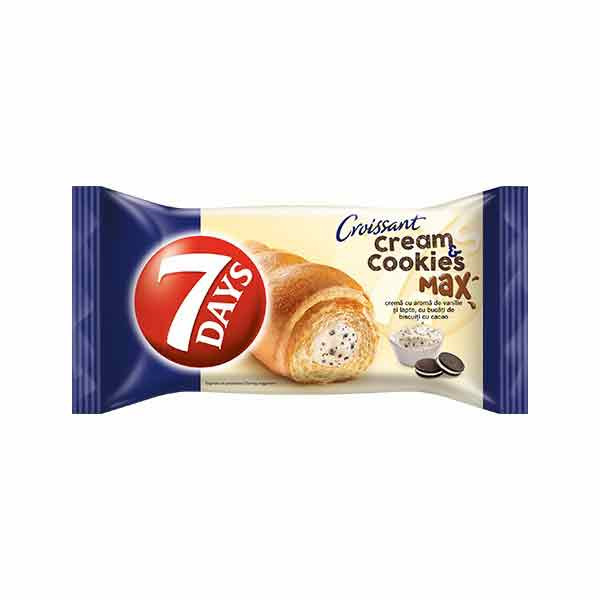 7Days Vanilla Cream Cookie Croissants 20x80g