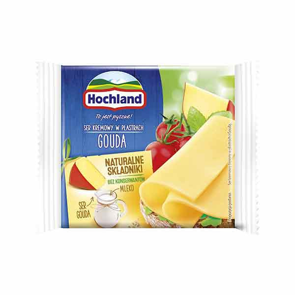 Hochland (22) Slices Cheese Gouda 10x130g