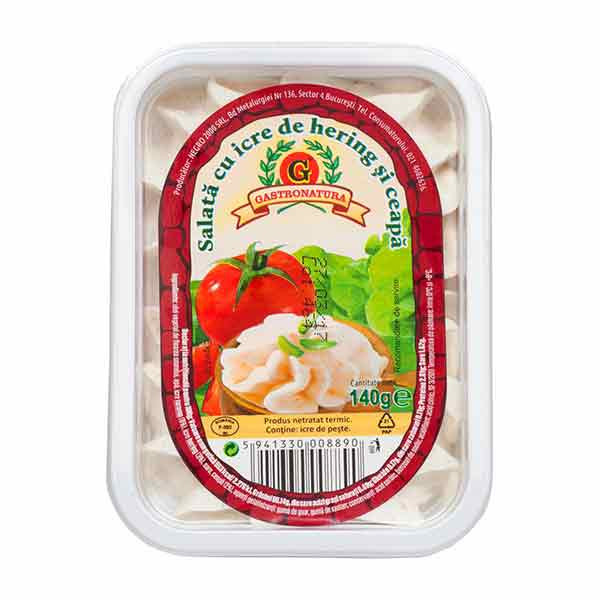 Negro 2000 Herring Roe Salad with Onion (Gastronatura) 12x140g