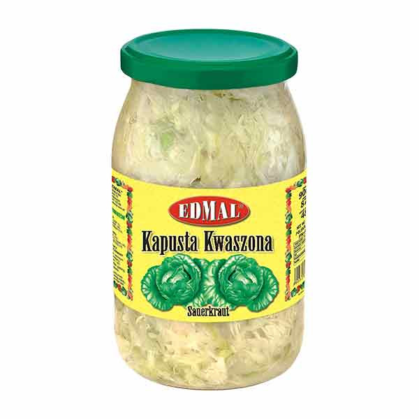 Edmal Sauerkraut (Kapusta Kwaszona) 8x900g