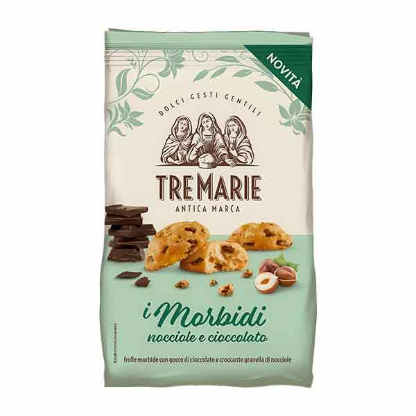 Tremarie Soft Cookies with Hazelnut Chocolate 10x300g