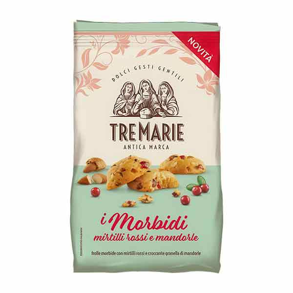 Tremarie Soft Cookies with Cranberry Almonds 10x300g