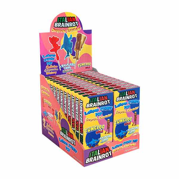 Mr.Hoot Italian Brainrot Hard Candy 24x25g