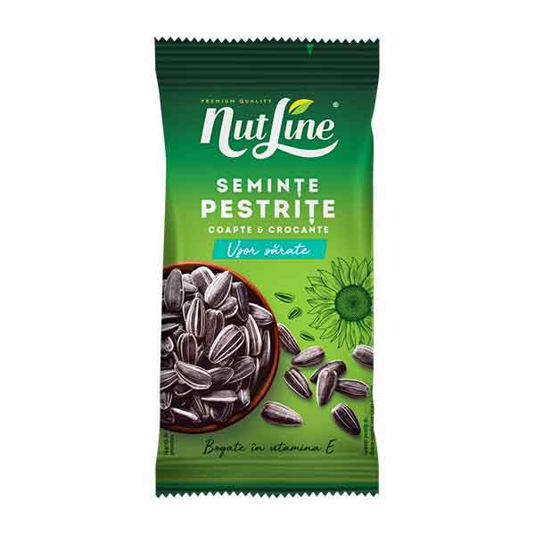 Nutline Sunflower Striped Seeds Lightly Salted 12x100g