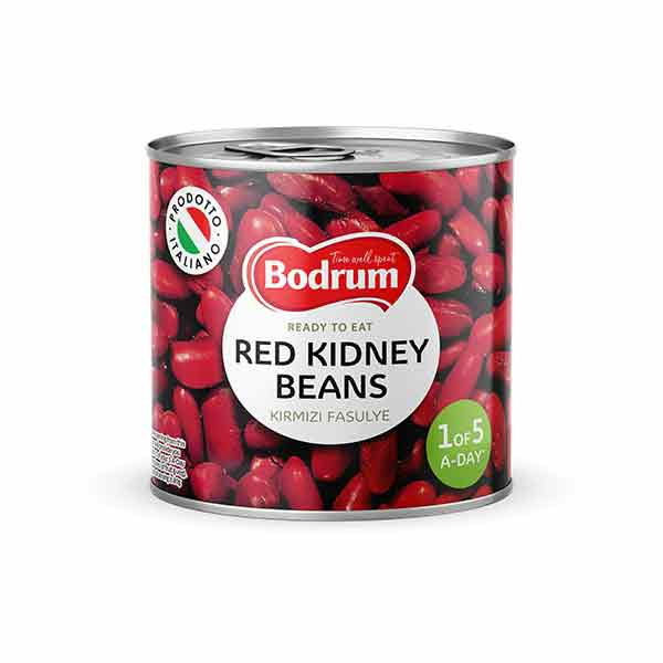Bodrum Boiled Red Kidney Beans (Kirmizi Fasulye) (EO) 12x800g