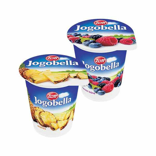 Zott Jogobella Exotic Pineapples & Forest Fruits 12x400g