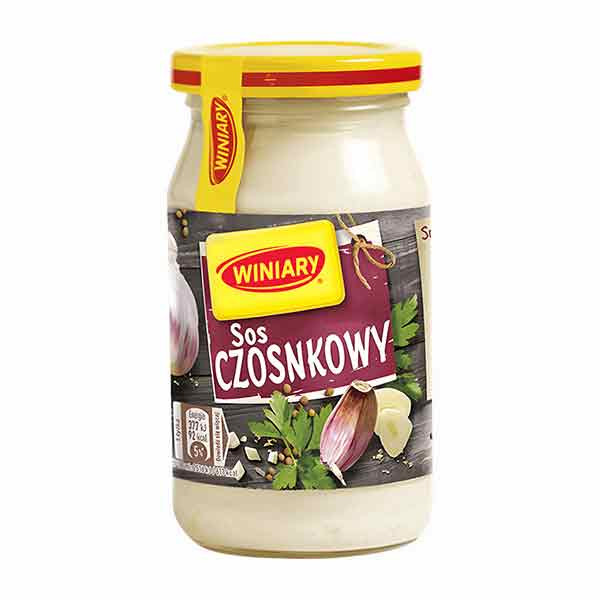 Winiary Garlic Mayo Sauce (Czosnkowy) 6x250ml