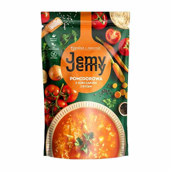 Profi Jemy Jemy Tomato Soup with Chicken and Rice 6x450g
