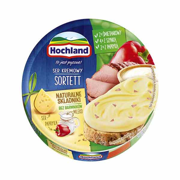 Hochland (18) Cheese Triangle Sortet 10x180g