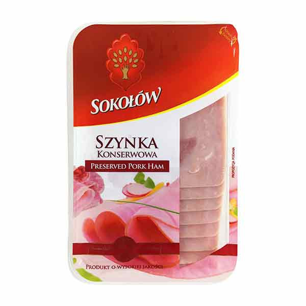Sokolow Sliced Preserved Pork Ham 1x120g