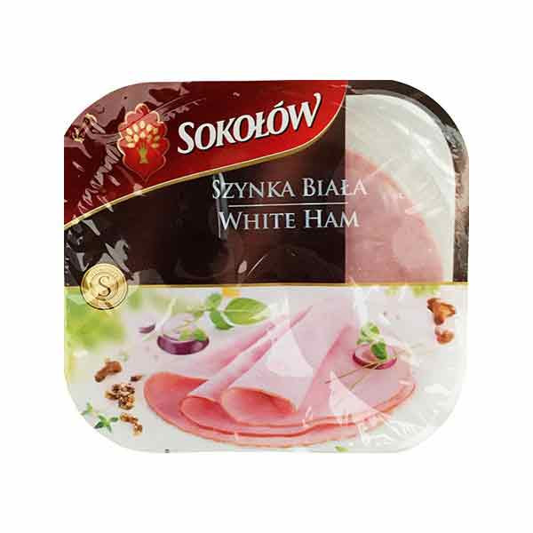 Sokolow Sliced White Ham 1x148g