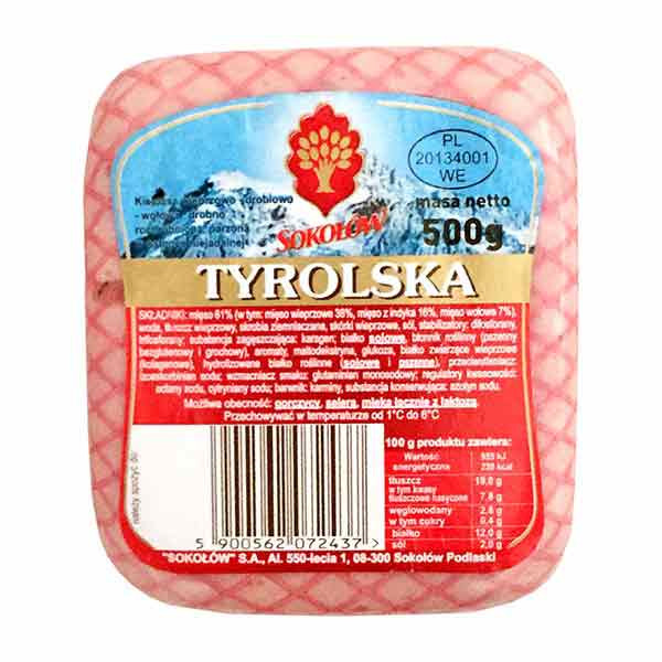 Sokolow Tyrol Block 1x500g