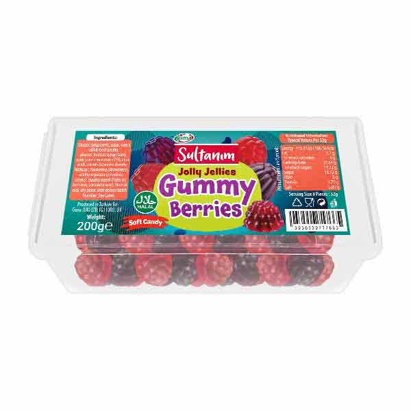 Sultanim Jelly Blackberry 12x200g
