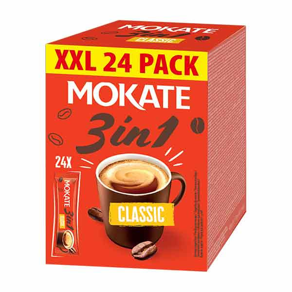 Mokate Coffee XXL 3in1 Classic 6x24x17g