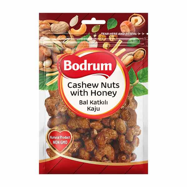 Bodrum Cashew Nuts with Honey 8x150g