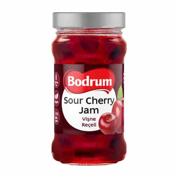 Bodrum Sour Cherry Jam 6x380g