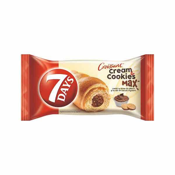 7Days Cream & Cookies Crossaints 20x80g