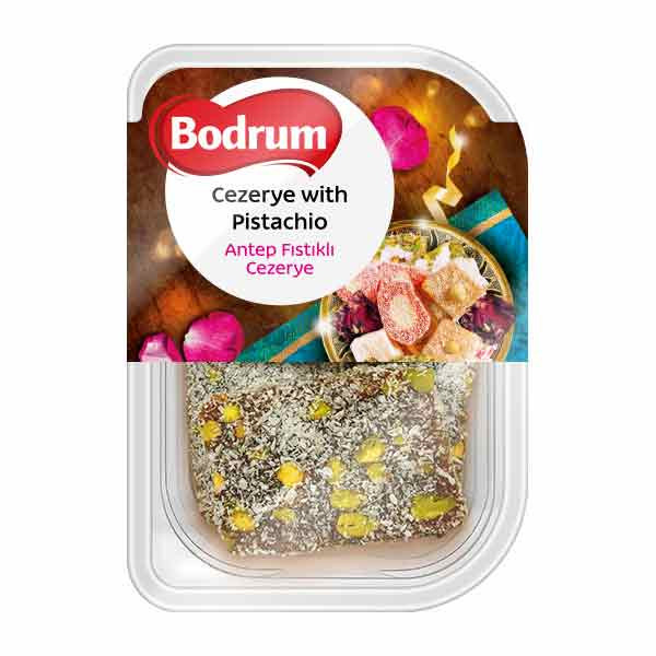 Bodrum Cezerye with Pistachio Turkish Delight 6x200g