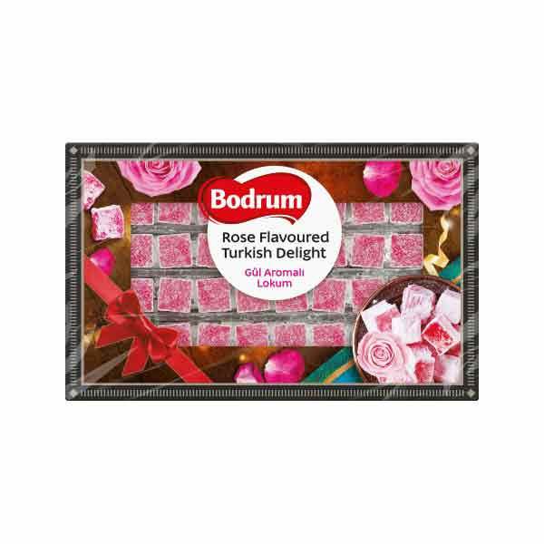 Bodrum Rose Flavoured Turkish Delight 6x350g