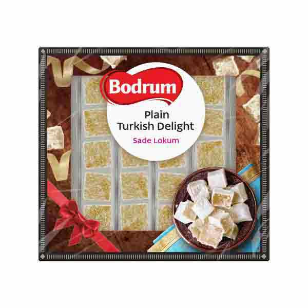 Bodrum Plain Turkish Delight 6x200g