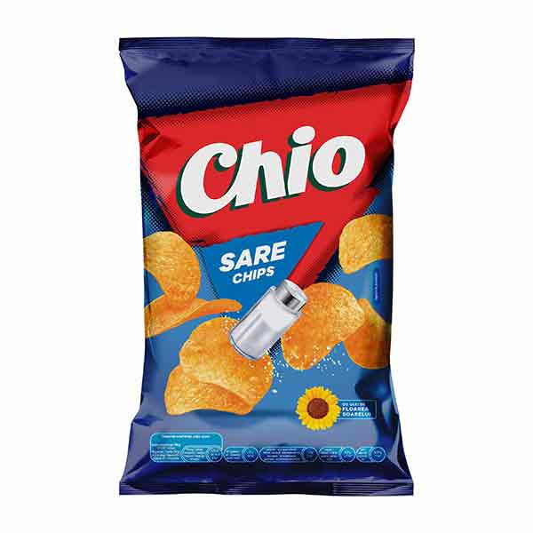 Crisps Chio Ready Salted 10x125g