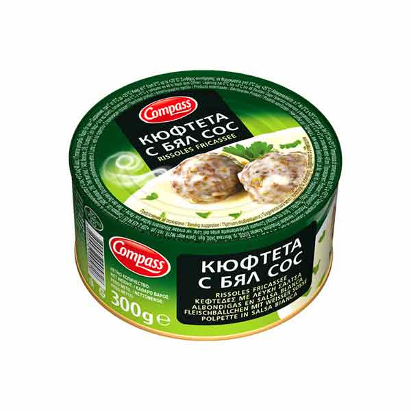 Compass Fricassee Rissoles 24x300g