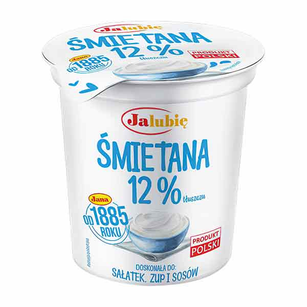 Jana Smietana 12% Sour Cream Pot 12x380g