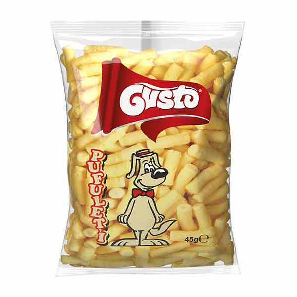 Gusto Snacks With Salt (Pufuleti) 50x45g