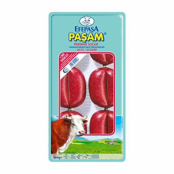Efepasa Pasam Parmak Sucuk-Sausage with Garlic 1kg