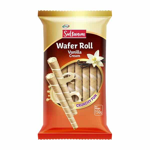 Sultanim Wafer Rolls with Vanilla Cream 16x150g