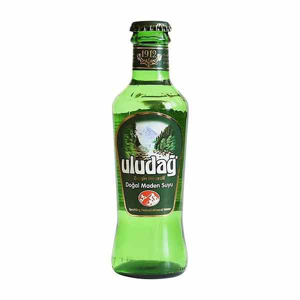 Uludag Natural Mineral Water (Soda) 24x200ml