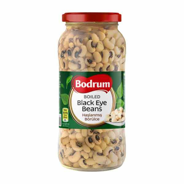 Bodrum Boiled Black Eye Beans (Jar) 12x540g