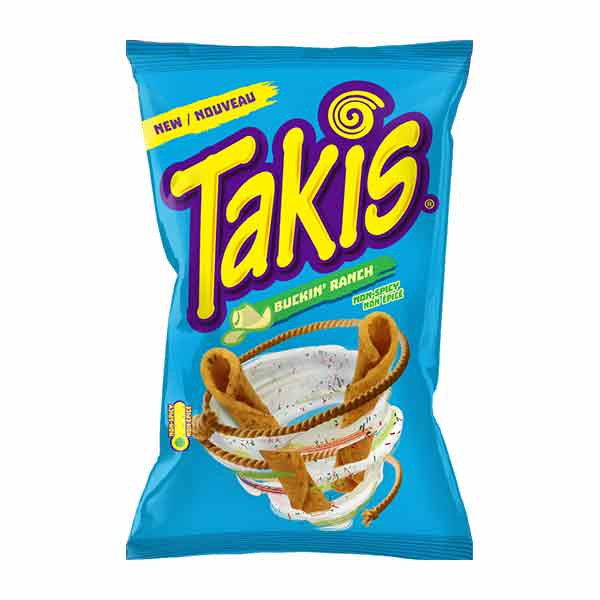 Takis Buckin Ranch Chips 10x130g