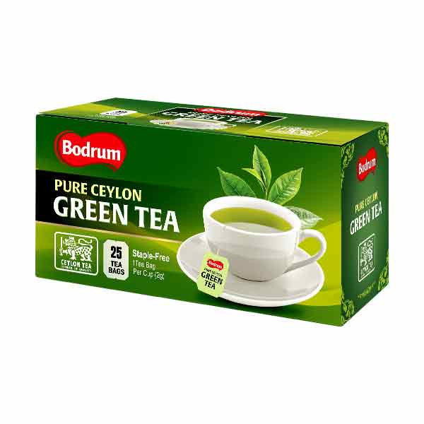 Bodrum Pure Ceylon Green Tea 12x50g