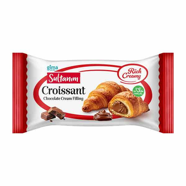 Sultanim Croissant Chocolate Cream Filling 20x60g