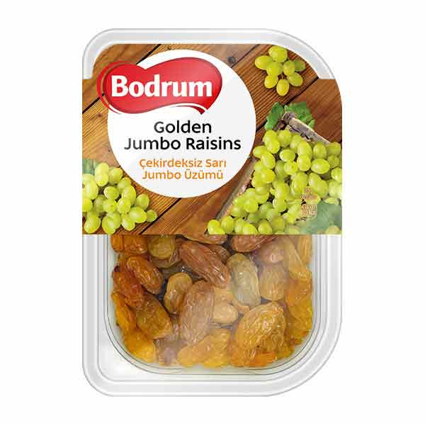 Bodrum Golden Jumbo Raisins (Tray) 6x250g
